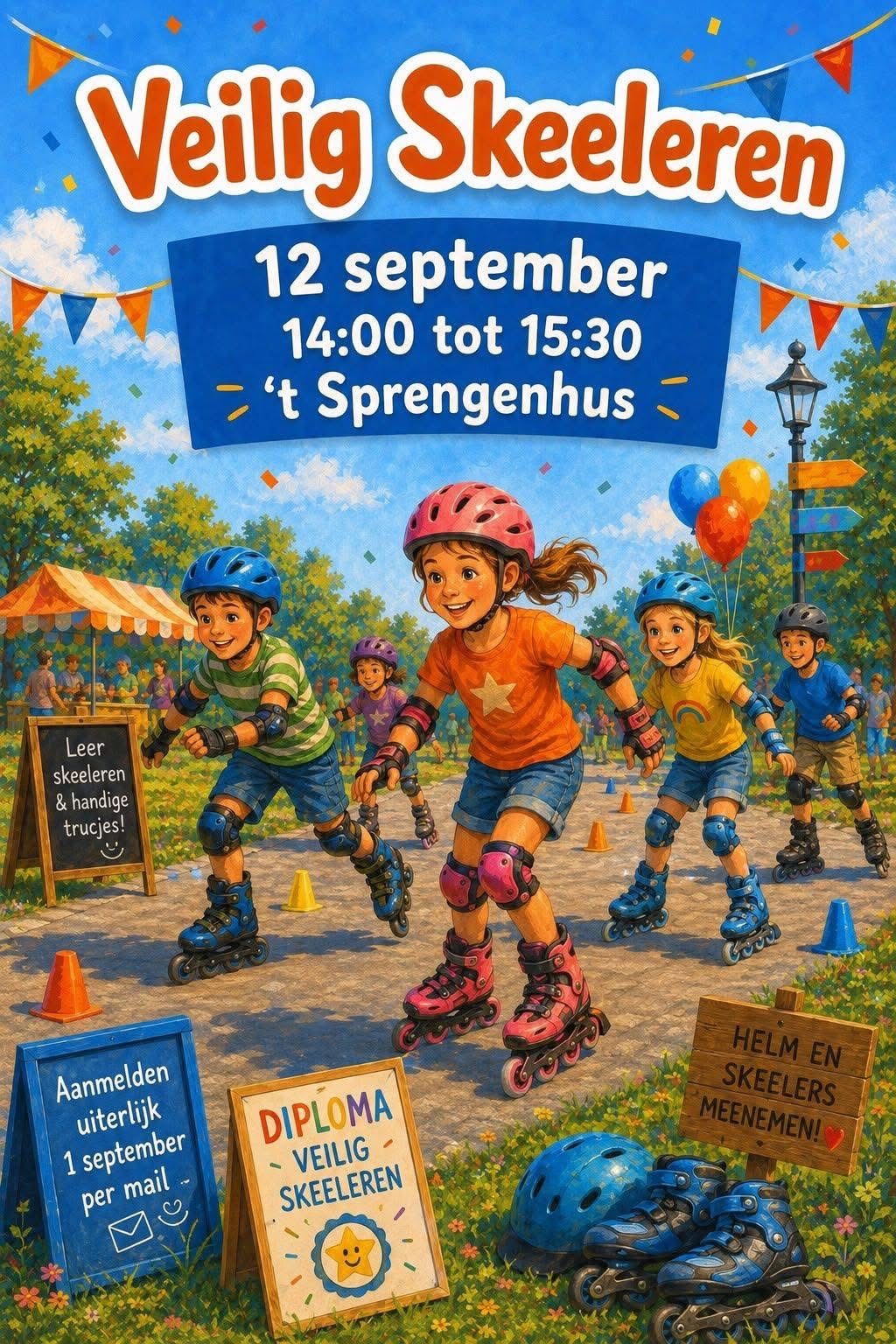 Veilig leren skeeleren