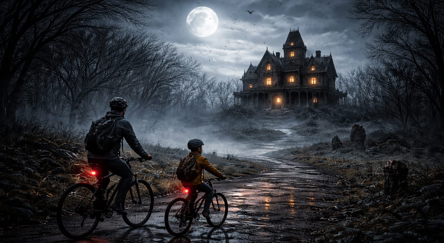 Halloween fietstocht