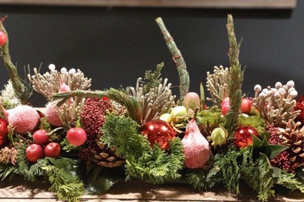 Koffie-klets: kerststukjes maken