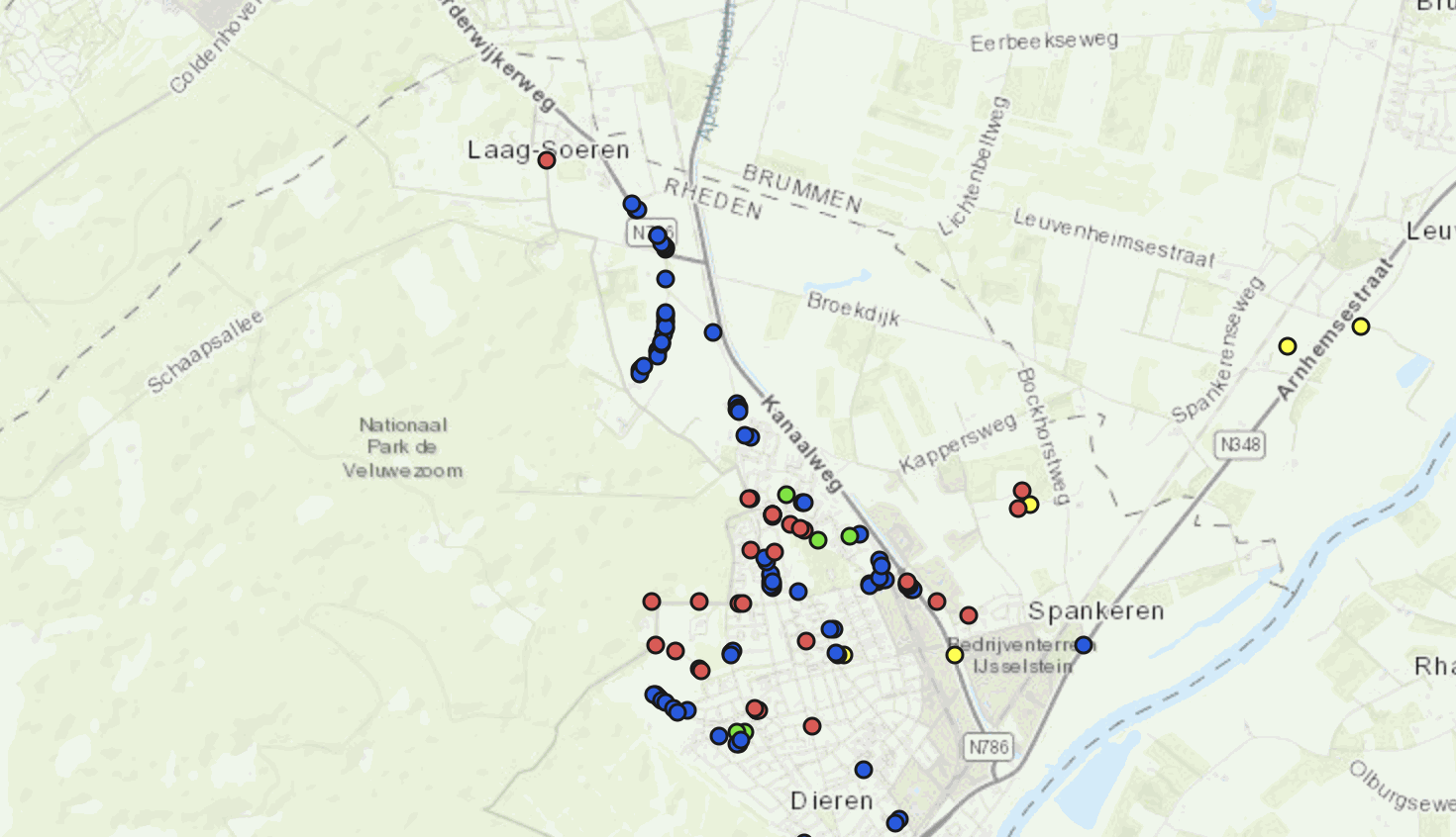 Eikenprocessierups in Laag Soeren