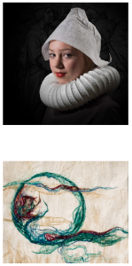 Lia en Giel van den Hoven exposeren met schilderen met zijde en portretfotografie