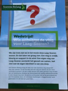 Wie ontwerpt de vlag voor Laag soeren?
