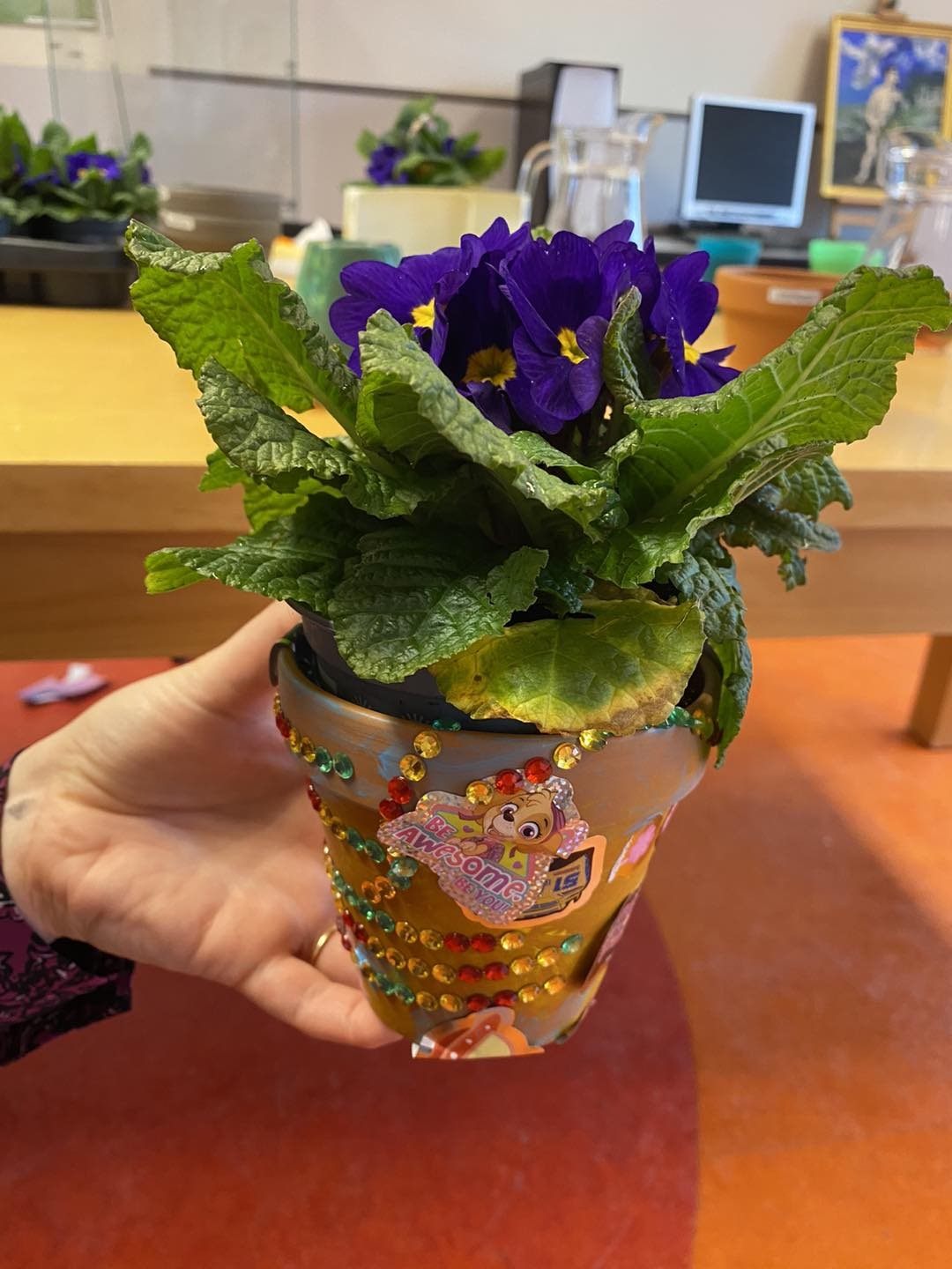 Bloempotjes maken
