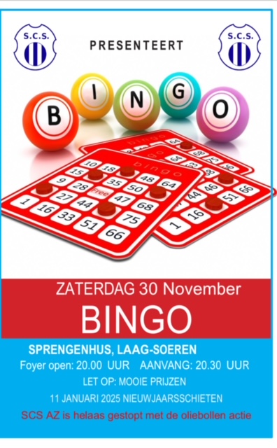 SCS Bingo in 't Sprengenhus