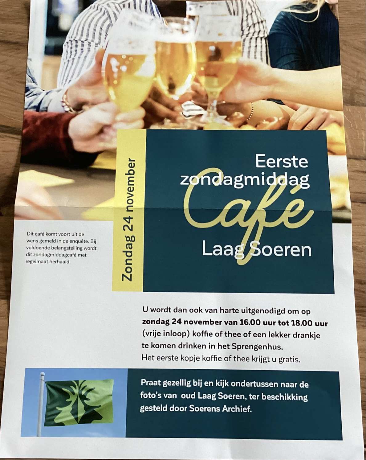 Eerste zondagmiddag café