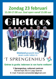 Sprengenpodium " De Gillettoos "