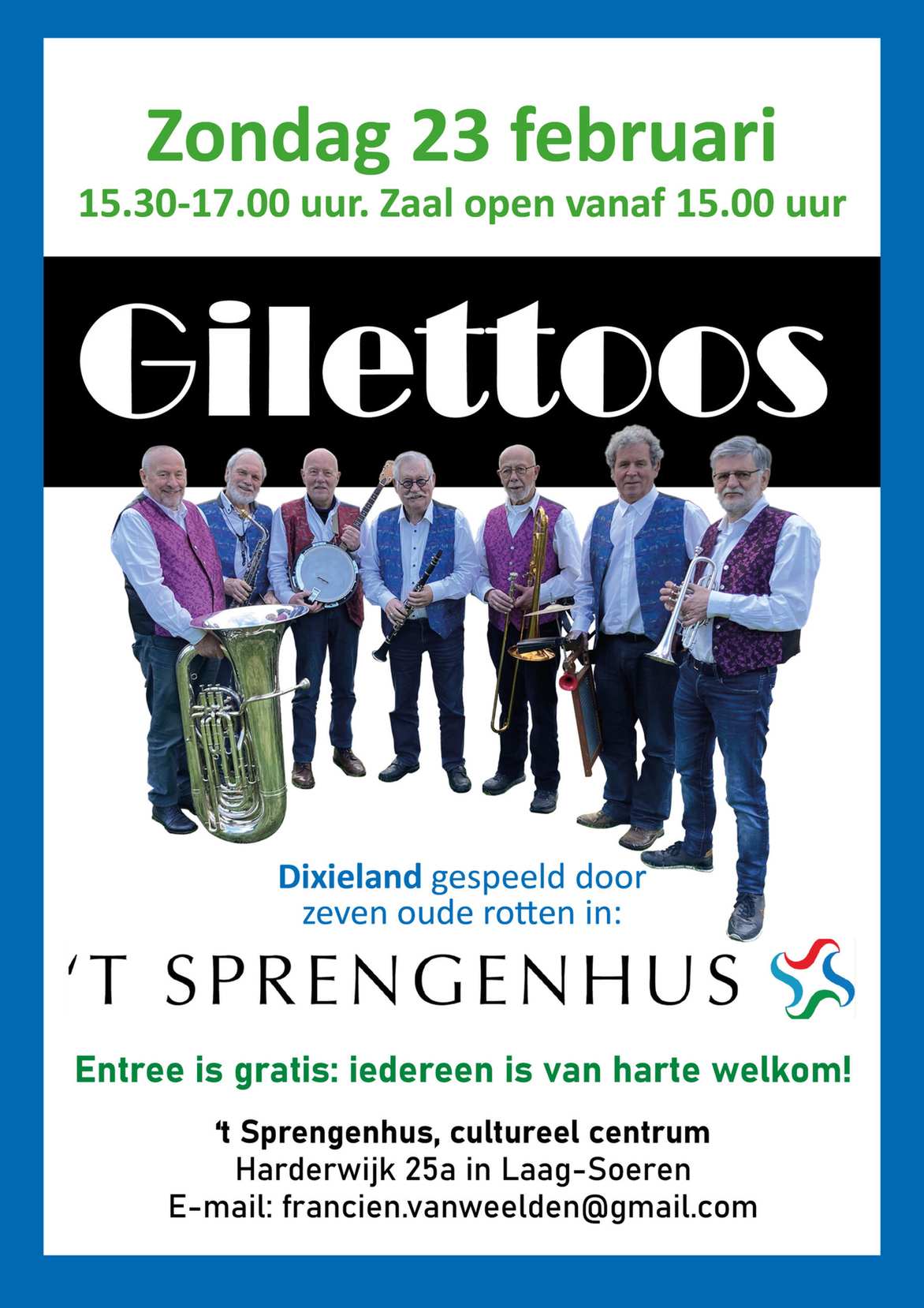 Sprengenpodium presenteert: