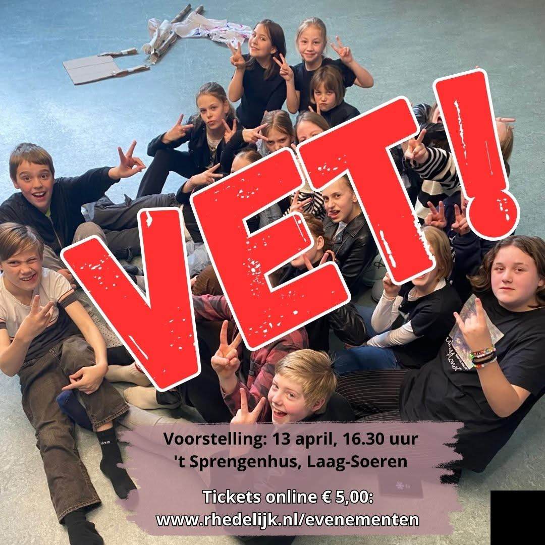Rhedelijk Cultureel speelt: