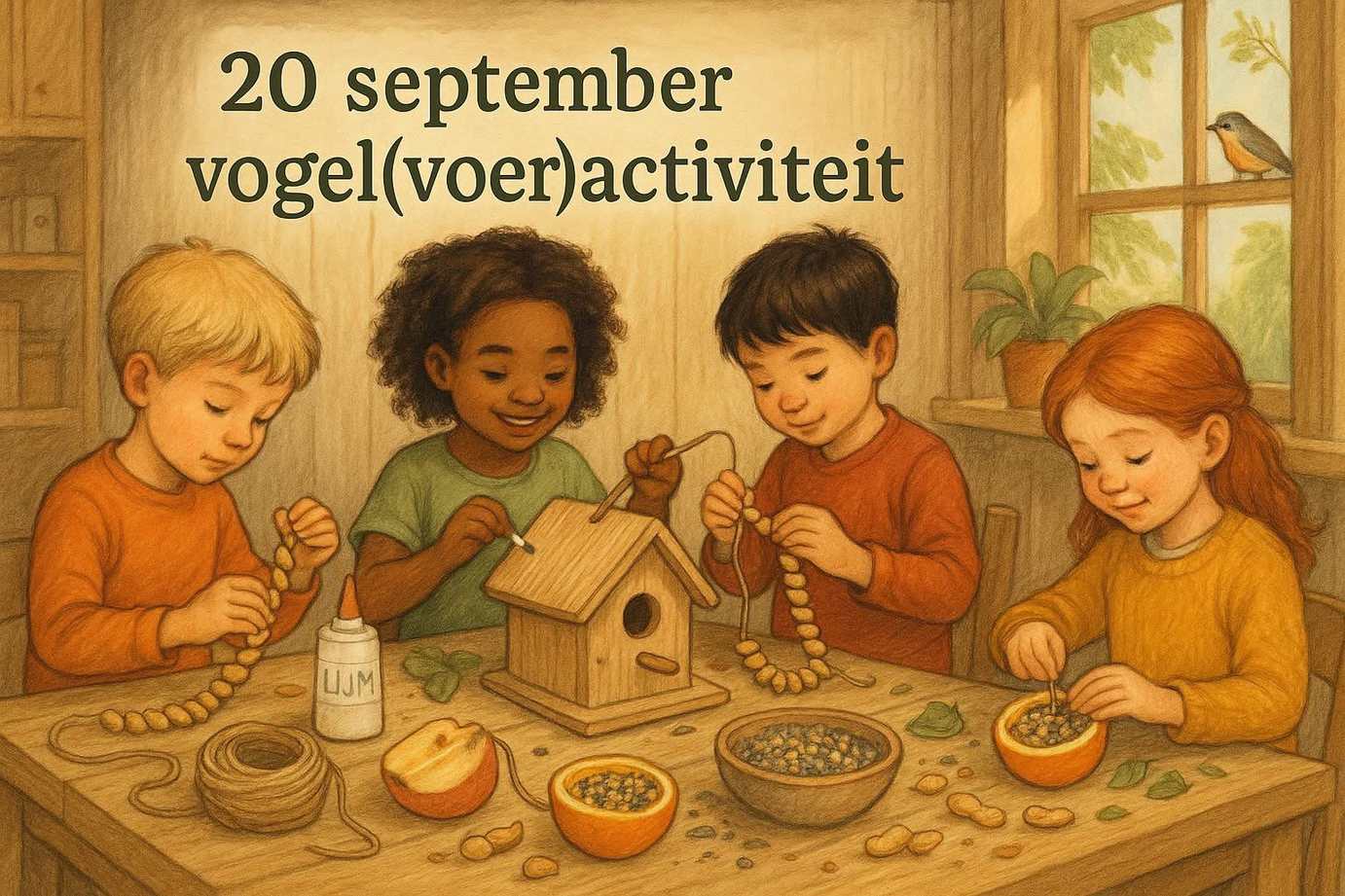 AC t/m 12 jaar, Vogelhuisje maken